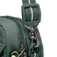 Сумка через плече антизлодій Pacsafe GO Crossbody темно-зелений/помаранчевий - 35105535