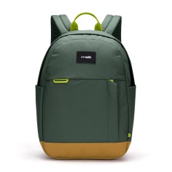 Рюкзак міський антизлодій Pacsafe GO 15 темно-зелений/помаранчевий - 35110535
