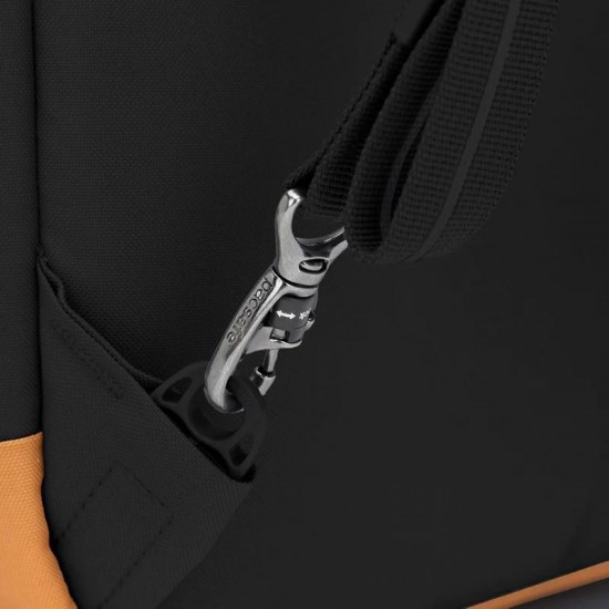Рюкзак міський антизлодій Pacsafe GO 25 чорний/помаранчевий - 35115130