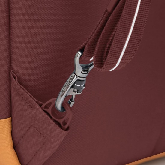 Рюкзак міський антизлодій Pacsafe GO 25 бургунді/помаранчевий - 35115345
