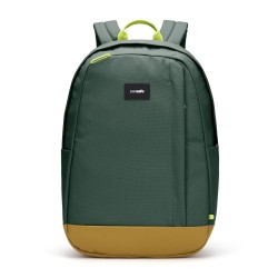 Рюкзак міський антизлодій Pacsafe GO 25 темно-зелений/помаранчевий - 35115535