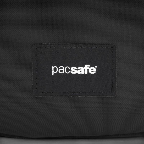 Сумка через плече антизлодій Pacsafe® GO crossbody pouch, 4 ступені захисту насичений чорний - 35125130