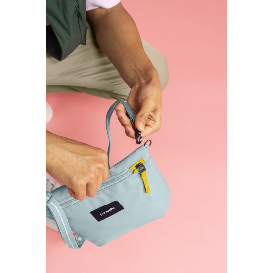 Сумка через плече антизлодій Pacsafe GO Crossbody свіжий м'ятний - 35125528