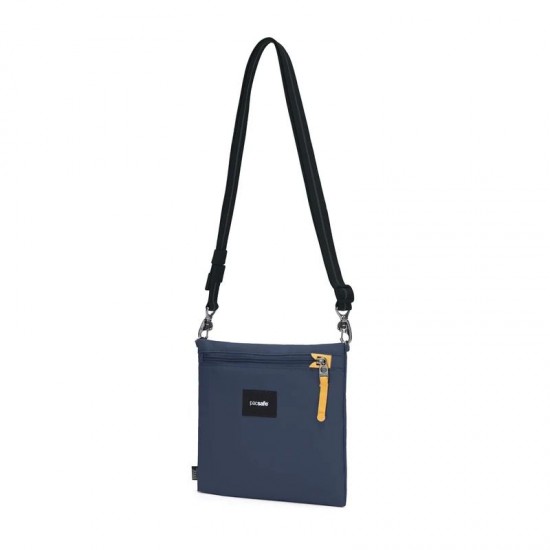 Сумка через плече антизлодій Pacsafe GO Crossbody темно-синій - 35125651