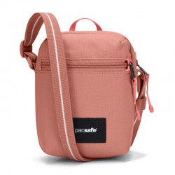 Сумка через плече антизлодій Pacsafe GO Micro Crossbody рожевий - 35130340