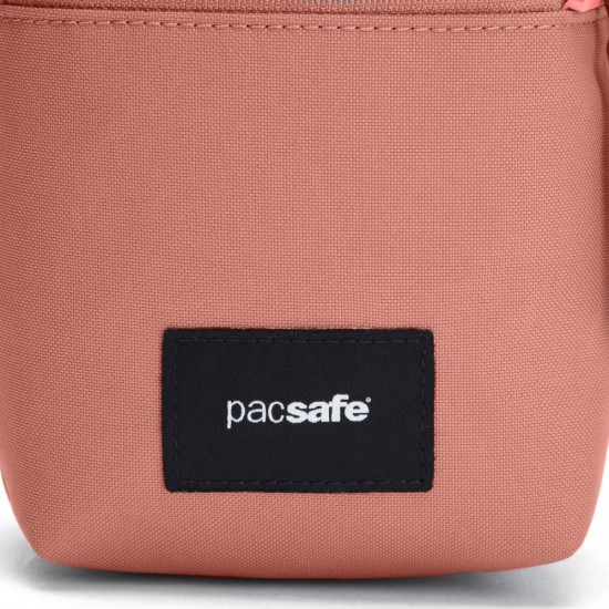 Сумка через плече антизлодій Pacsafe GO Micro Crossbody рожевий - 35130340