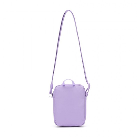 Сумка через плече антизлодій Pacsafe GO Micro Crossbody лавандовий - 35130612