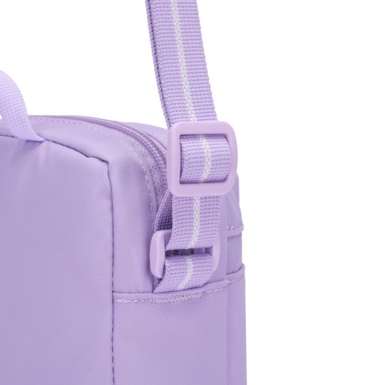 Сумка через плече антизлодій Pacsafe GO Micro Crossbody лавандовий - 35130612