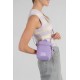 Сумка через плече антизлодій Pacsafe GO Micro Crossbody лавандовий - 35130612