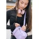 Сумка через плече антизлодій Pacsafe GO Micro Crossbody лавандовий - 35130612