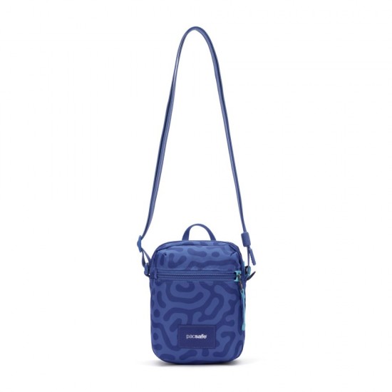 Сумка через плече антизлодій Pacsafe GO Micro Crossbody небесно-блакитний - 35130827 Сумка через плече антизлодій Pacsafe GO Micro Crossbody небесно-блакитний - 35130827