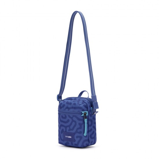 Сумка через плече антизлодій Pacsafe GO Micro Crossbody небесно-блакитний - 35130827 Сумка через плече антизлодій Pacsafe GO Micro Crossbody небесно-блакитний - 35130827