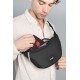 Сумка через плече антизлодій Pacsafe GO Lunar Crossbody насичений чорний - 35135130