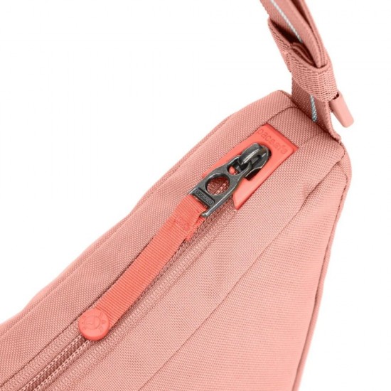 Сумка через плече антизлодій Pacsafe GO Lunar Crossbody рожевий - 35135340