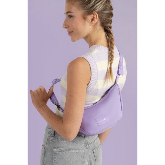 Сумка через плече антизлодій Pacsafe GO Lunar Crossbody лавандовий - 35135612 Сумка через плече антизлодій Pacsafe GO Lunar Crossbody лавандовий - 35135612