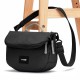 Сумка через плече антизлодій Pacsafe GO Saddle Crossbody насичений чорний - 35140130