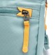 Сумка через плече антизлодій Pacsafe GO Saddle Crossbody свіжий м'ятний - 35140528