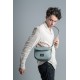 Сумка через плече антизлодій Pacsafe GO Saddle Crossbody свіжий м'ятний - 35140528