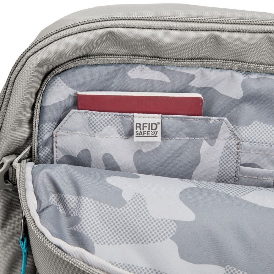 Рюкзак для подорожей антизлодій Pacsafe GO Carry-on 34 сірий/блакитний - 35155146