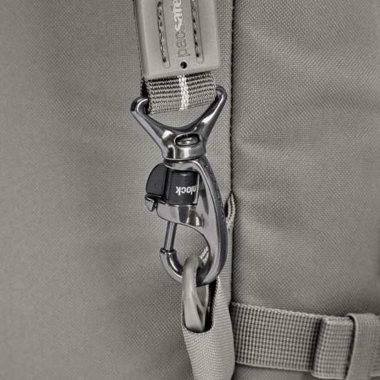 Рюкзак для подорожей антизлодій Pacsafe GO Carry-on 34 сірий/блакитний - 35155146