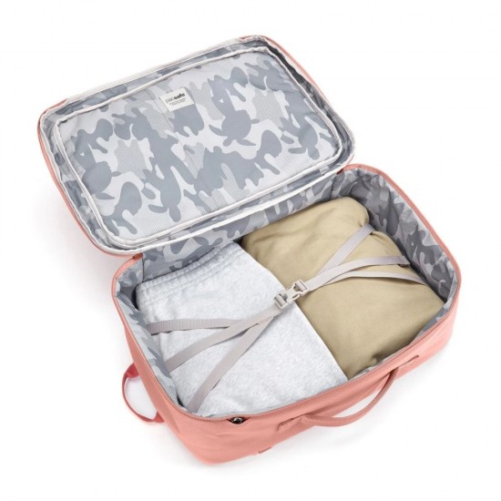 Рюкзак для подорожей антизлодій Pacsafe GO Carry-on 34 рожевий - 35155340