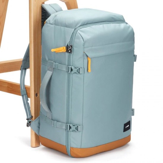 Рюкзак-сумка антизлодій Pacsafe GO Carry-on 44 свіжий м'ятний/помаранчевий - 35160528