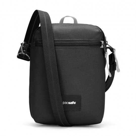 Сумка через плече антизлодій Pacsafe GO Festival Crossbody насичений чорний - 35170130