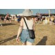 Сумка через плече антизлодій Pacsafe GO Festival Crossbody насичений чорний - 35170130