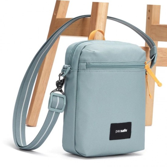 Сумка через плече антизлодій Pacsafe GO Festival Crossbody свіжий м'ятний - 35170528