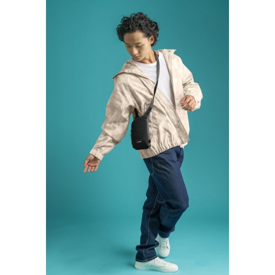 Сумка через плече антизлодій Pacsafe GO Tech Crossbody насичений чорний - 35175130 Сумка через плече антизлодій Pacsafe GO Tech Crossbody насичений чорний - 35175130