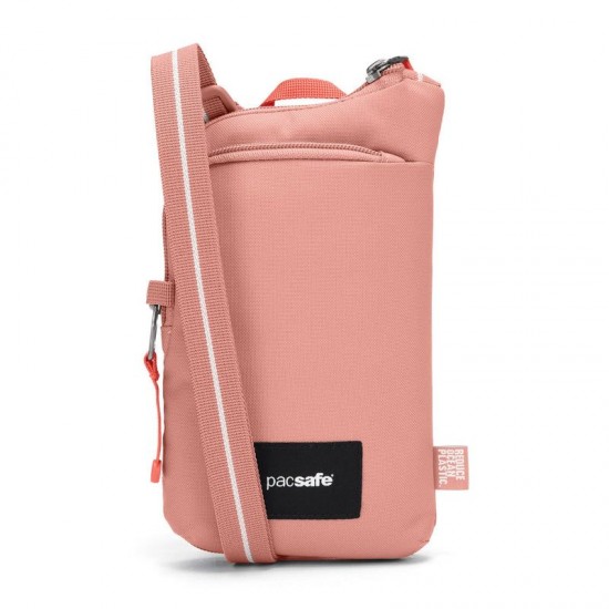 Сумка через плече антизлодій Pacsafe GO Tech Crossbody рожевий - 35175340 Сумка через плече антизлодій Pacsafe GO Tech Crossbody рожевий - 35175340