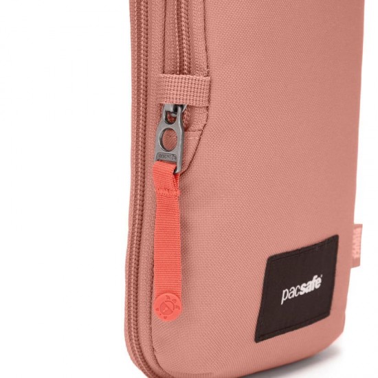Сумка через плече антизлодій Pacsafe GO Tech Crossbody рожевий - 35175340 Сумка через плече антизлодій Pacsafe GO Tech Crossbody рожевий - 35175340