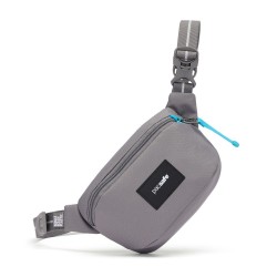 Сумка через плече антизлодій Pacsafe GO Micro Sling сірий - 35195146