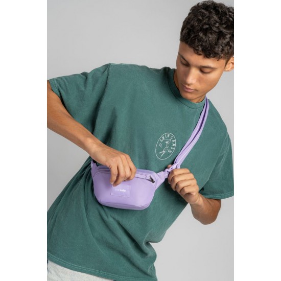 Сумка через плече антизлодій Pacsafe GO Micro Sling лавандовий - 35195612