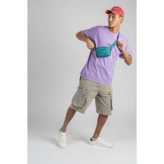 Сумка через плече антизлодій Pacsafe GO Micro Sling бірюзовий - 35195826