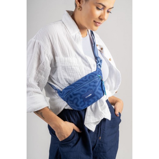 Сумка через плече антизлодій Pacsafe GO Micro Sling небесно-блакитний - 35195827