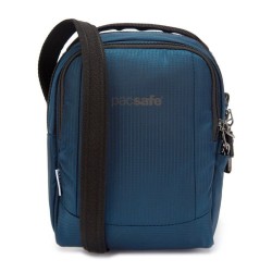 Сумка через плече антизлодій Pacsafe Metrosafe LS100 Econyl Crossbody синій - 40115641 Сумка через плече антизлодій Pacsafe Metrosafe LS100 Econyl Crossbody синій - 40115641