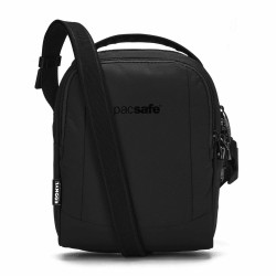 Сумка через плече антизлодій Pacsafe LS100 Crossbody чорний - 40131138