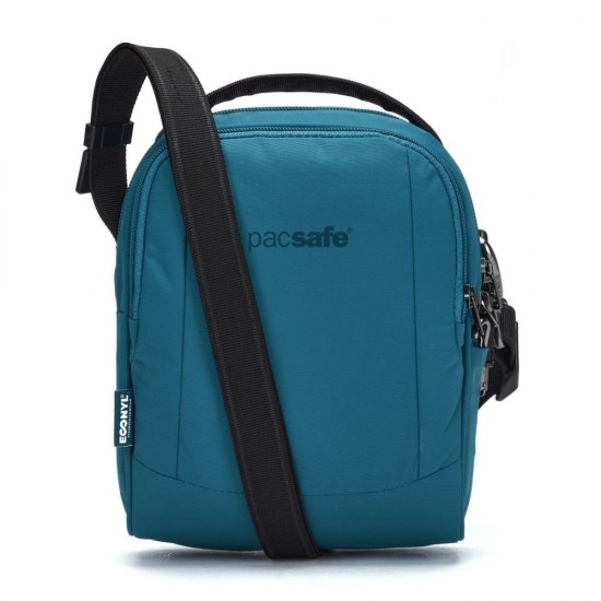 Сумка через плече антизлодій Pacsafe LS100 Crossbody синій - 40131530