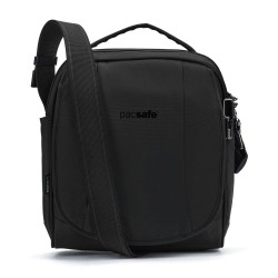 Сумка через плече антизлодій Pacsafe LS200 Crossbody чорний - 40133138