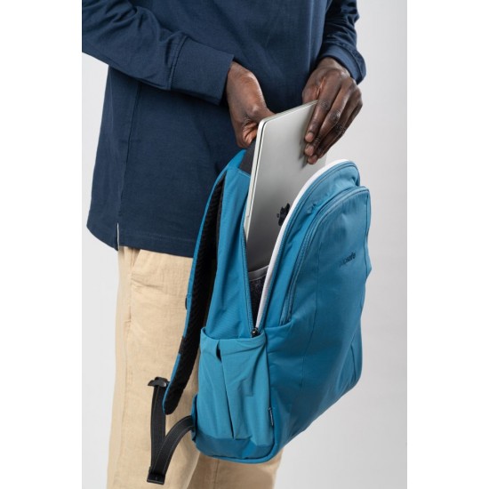 Рюкзак міський антизлодій Pacsafe LS350 синій - 40134530