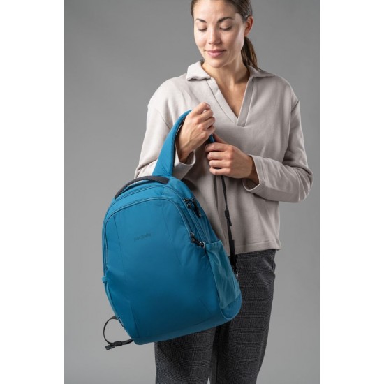 Рюкзак міський антизлодій Pacsafe LS350 синій - 40134530