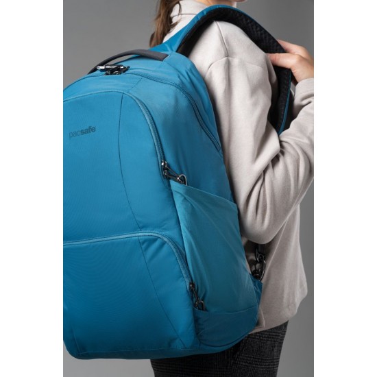 Рюкзак міський антизлодій Pacsafe LS450 синій - 40135530 Рюкзак міський антизлодій Pacsafe LS450 синій - 40135530