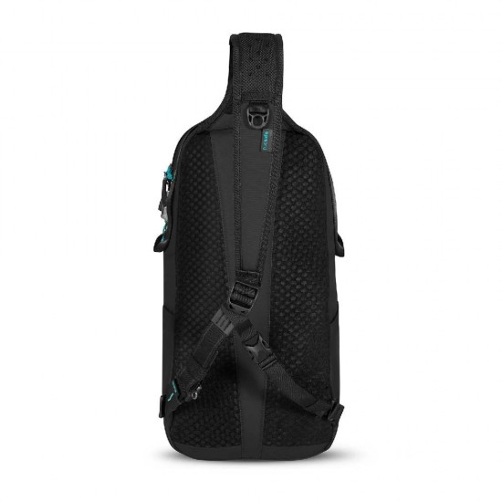 Сумка через плече антизлодій Pacsafe Eco 12L Sling чорний - 41103138