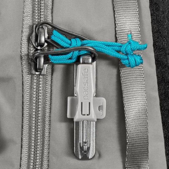 Сумка через плече антизлодій Pacsafe Eco 12L Sling сірий/чорний - 41103145