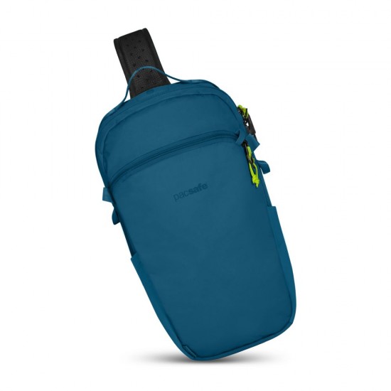 Сумка через плече антизлодій Pacsafe Eco 12L Sling синій - 41103530