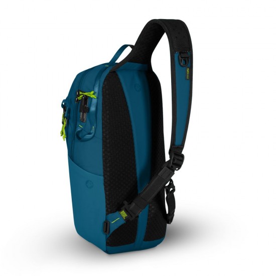 Сумка через плече антизлодій Pacsafe Eco 12L Sling синій - 41103530