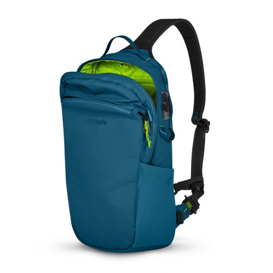 Сумка через плече антизлодій Pacsafe Eco 12L Sling синій - 41103530