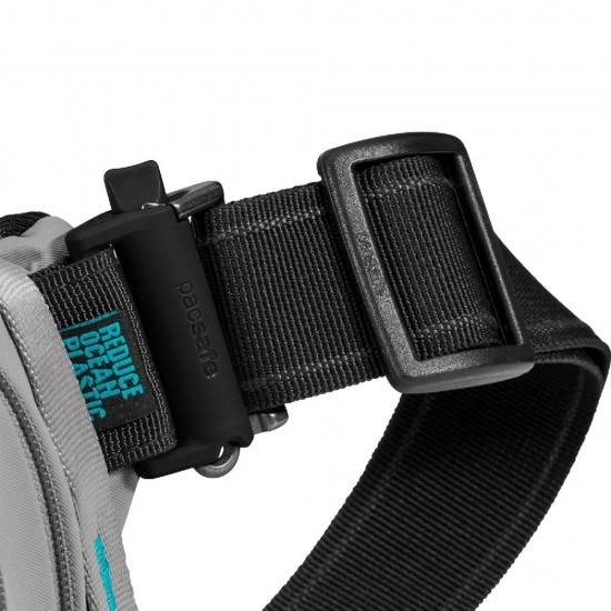 Сумка на пояс антизлодій Pacsafe Eco Anti-Theft Waist Pack сірий/чорний - 41104145