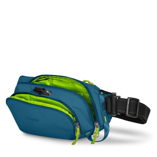 Сумка на пояс антизлодій Pacsafe Eco Anti-Theft Waist Pack синій - 41104530